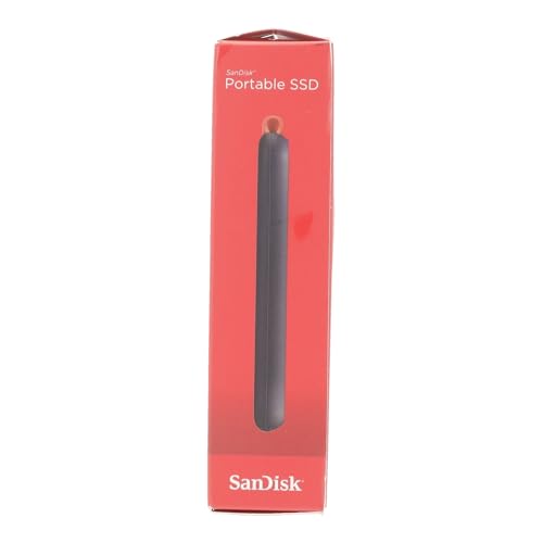 SanDisk 1TB Portable SSD - Up to 800MB/s, USB-C, USB 3.2 Gen 2, Updated Firmware - External Solid State Drive - SDSSDE30-1T00-G26