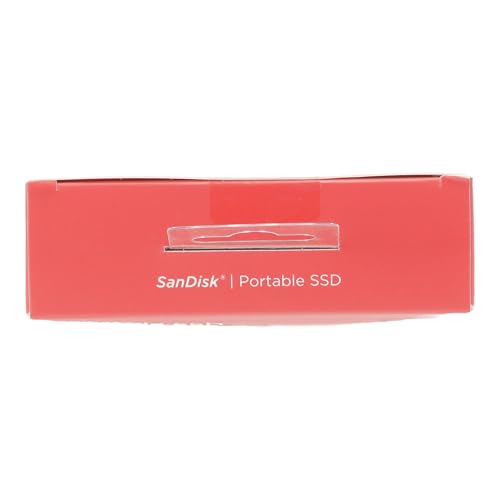 SanDisk 1TB Portable SSD - Up to 800MB/s, USB-C, USB 3.2 Gen 2, Updated Firmware - External Solid State Drive - SDSSDE30-1T00-G26