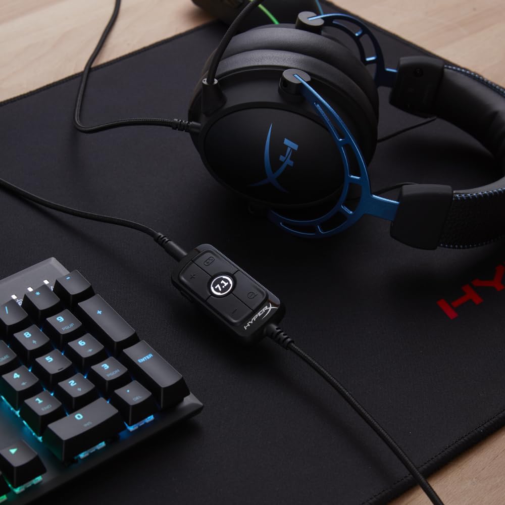 HyperX Cloud Alpha - Gaming Headset, Dual Chamber Drivers, Legendary Comfort, Aluminum Frame, Detachable Microphone, Works on PC, PS4, PS5, Xbox One/ Series X|S, Nintendo Switch and Mobile – Red