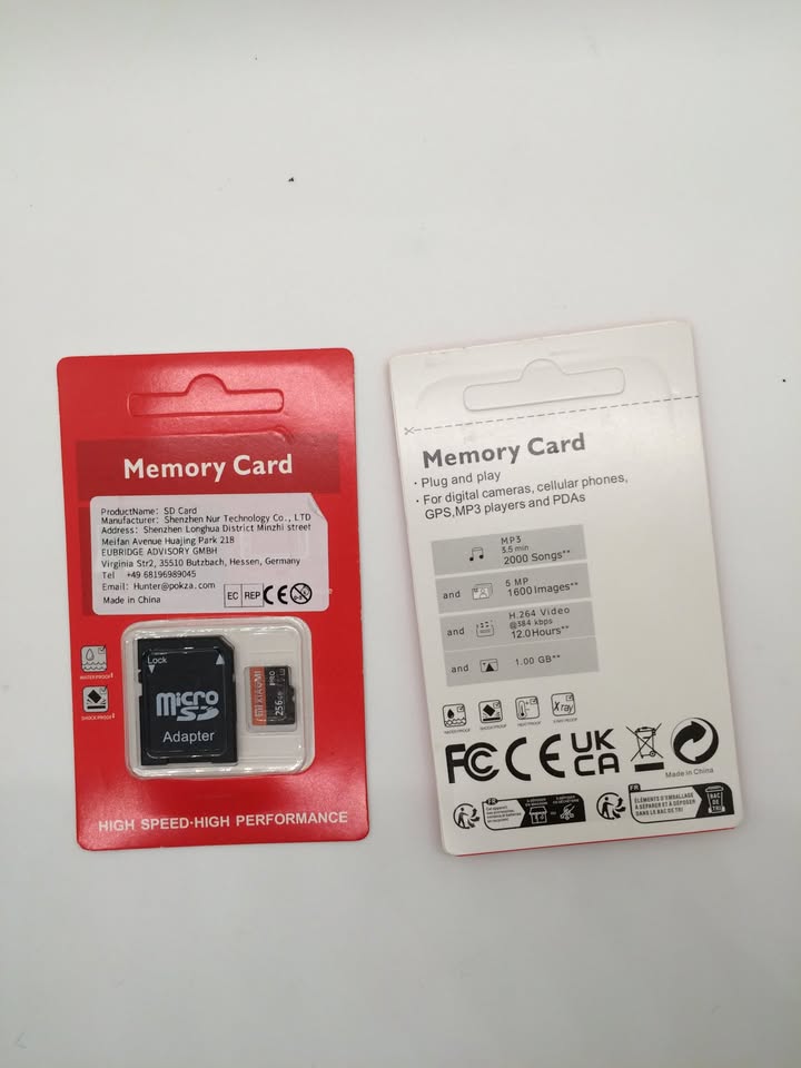 Carte Mémoire miniSD 256G +Adaptateur SD
