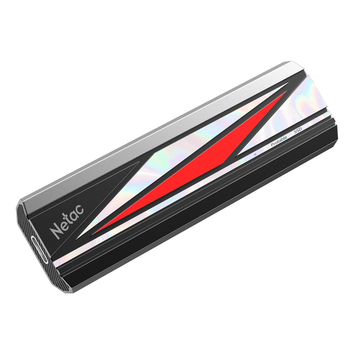 Netac 1TB Extreme Portable SSD Up to 2000MB/s Read 1700MB/s Write Speed, External Solid State Drives USB 3.2 Gen.2 Business Travel Essential, ZX20L