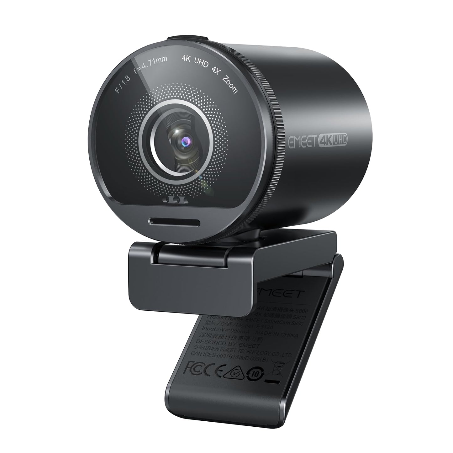 EMEET 1080P Webcam with Microphone, C960 Web Camera, 2 Mics Streaming Webcam, 90°FOV Computer Camera, Plug and Play USB Web Cam for Online Calling/Conferencing, Zoom/Teams/Facetime/YouTube, Laptop/PC