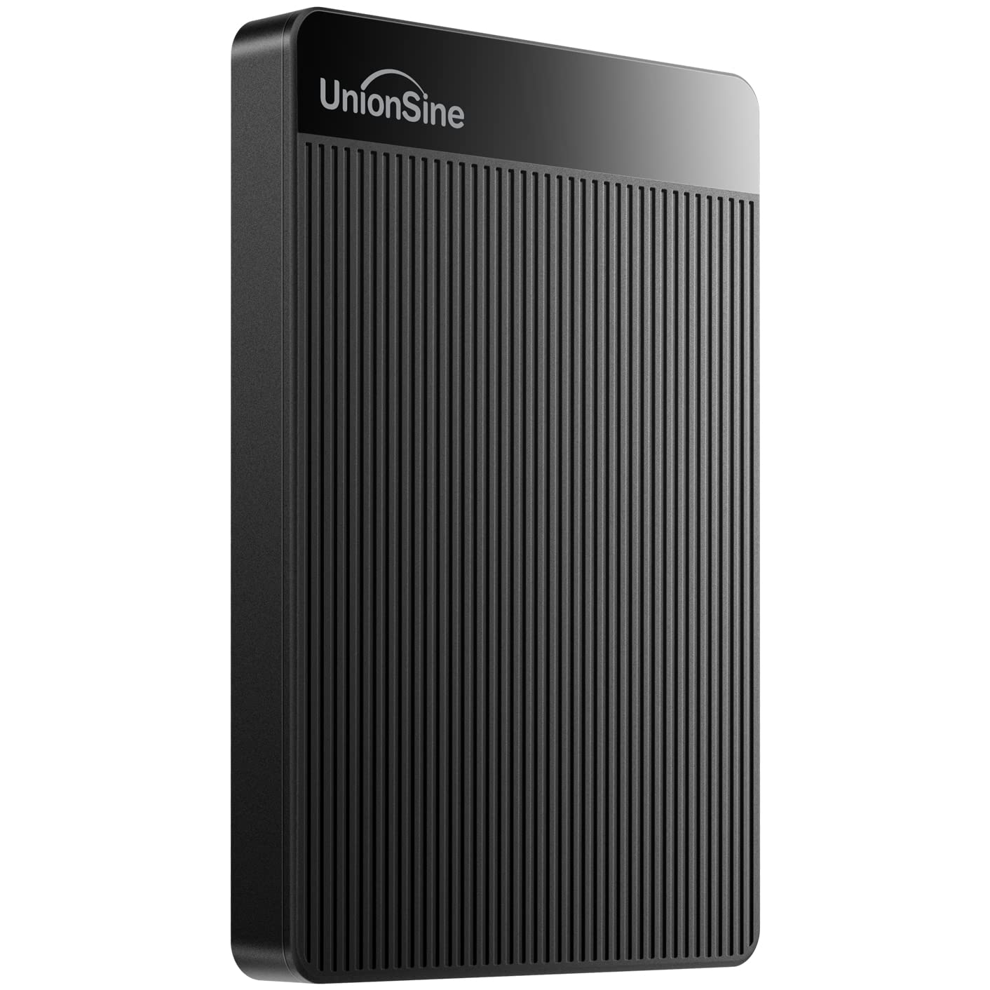 UnionSine 1TB Ultra Slim Portable External Hard Drive USB3.0 HDD Storage for PC,Mac, Desktop, Laptop, PS4, Xbox One, Xbox 360-Super Fast Transmission-HD-2510(Black)