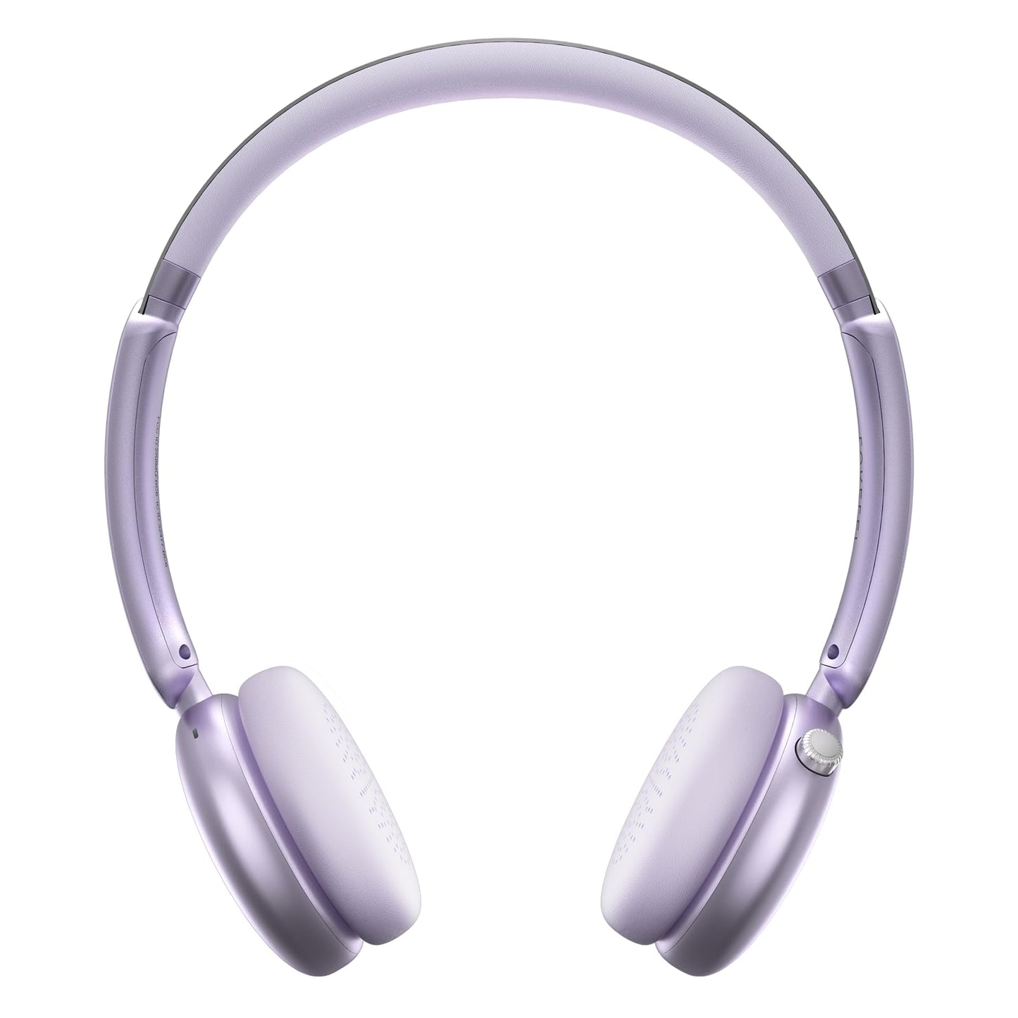 LORELEI Q60 Wireless Bluetooth On Ear Headphones,Built-in Micphone, 40 Hours Up Battery Life, Lightweight ,Bass Mode, Memory Earmuffs (Silver)
