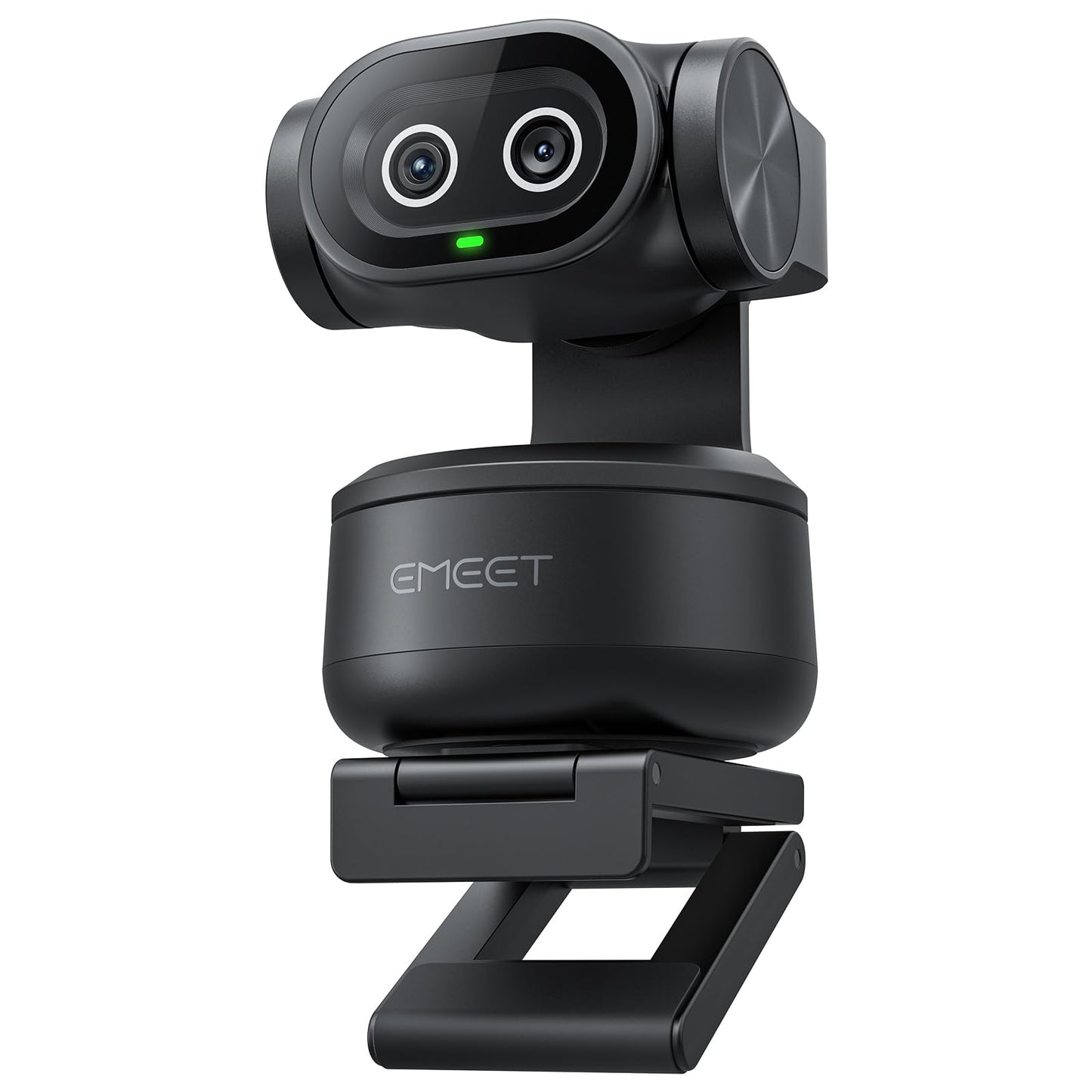 EMEET Piko+ Webcam 4K, World’s 1st Dual-Camera AI-Powered 4K Camera, 1/2.55'' Sony Sensor, 3 Mics&3 Sound Modes, Panda Magnetic Privacy Cover, USB C-C&C-A, Ideal for Livestreamers and Content Creators