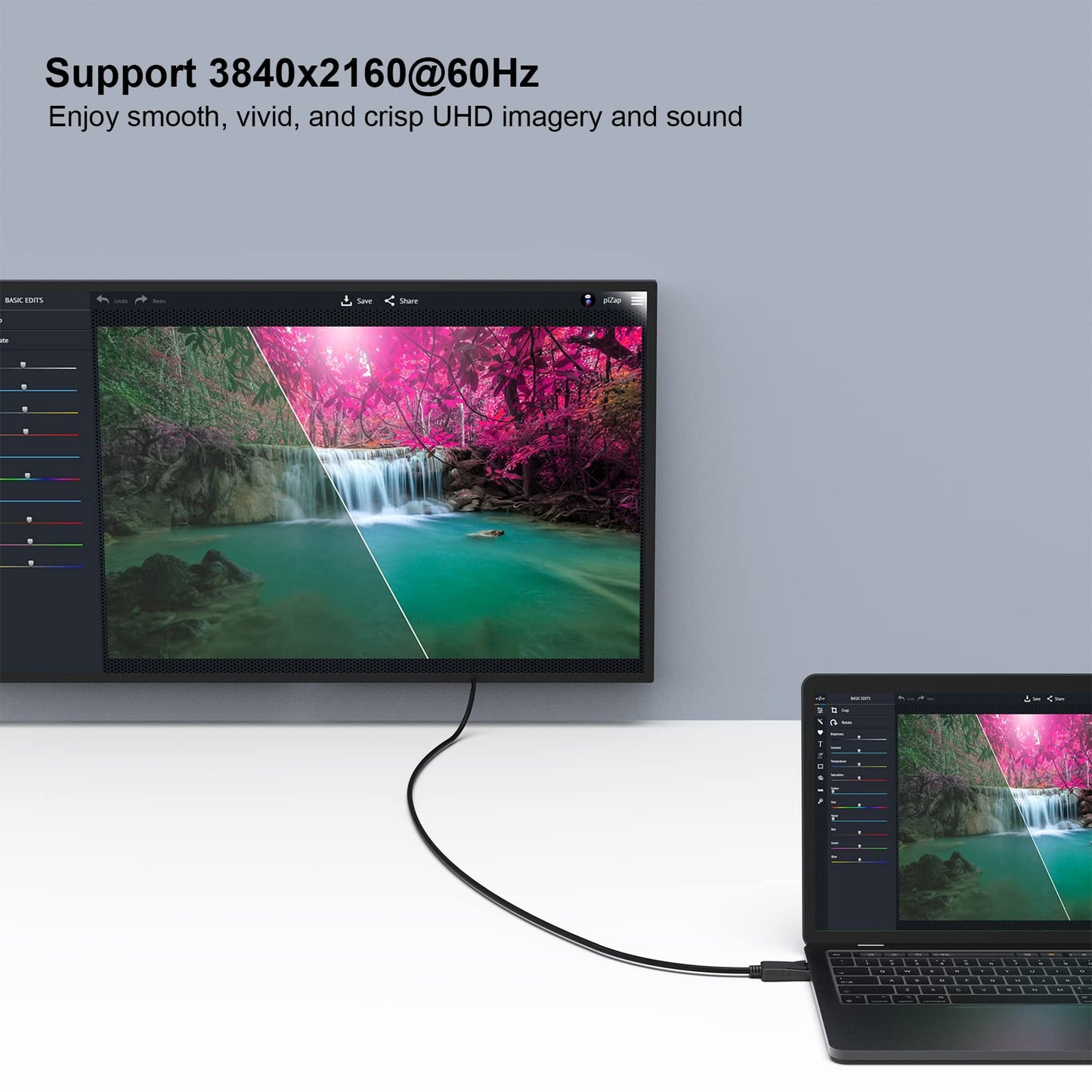 BENFEI [VESA Certified DisplayPort to DisplayPort 1.8 Meter Cable, DP to DP Male to Male Cable, Supports 4K@60Hz, 2K@165Hz Compatible for Lenovo, Dell, HP, ASUS and More