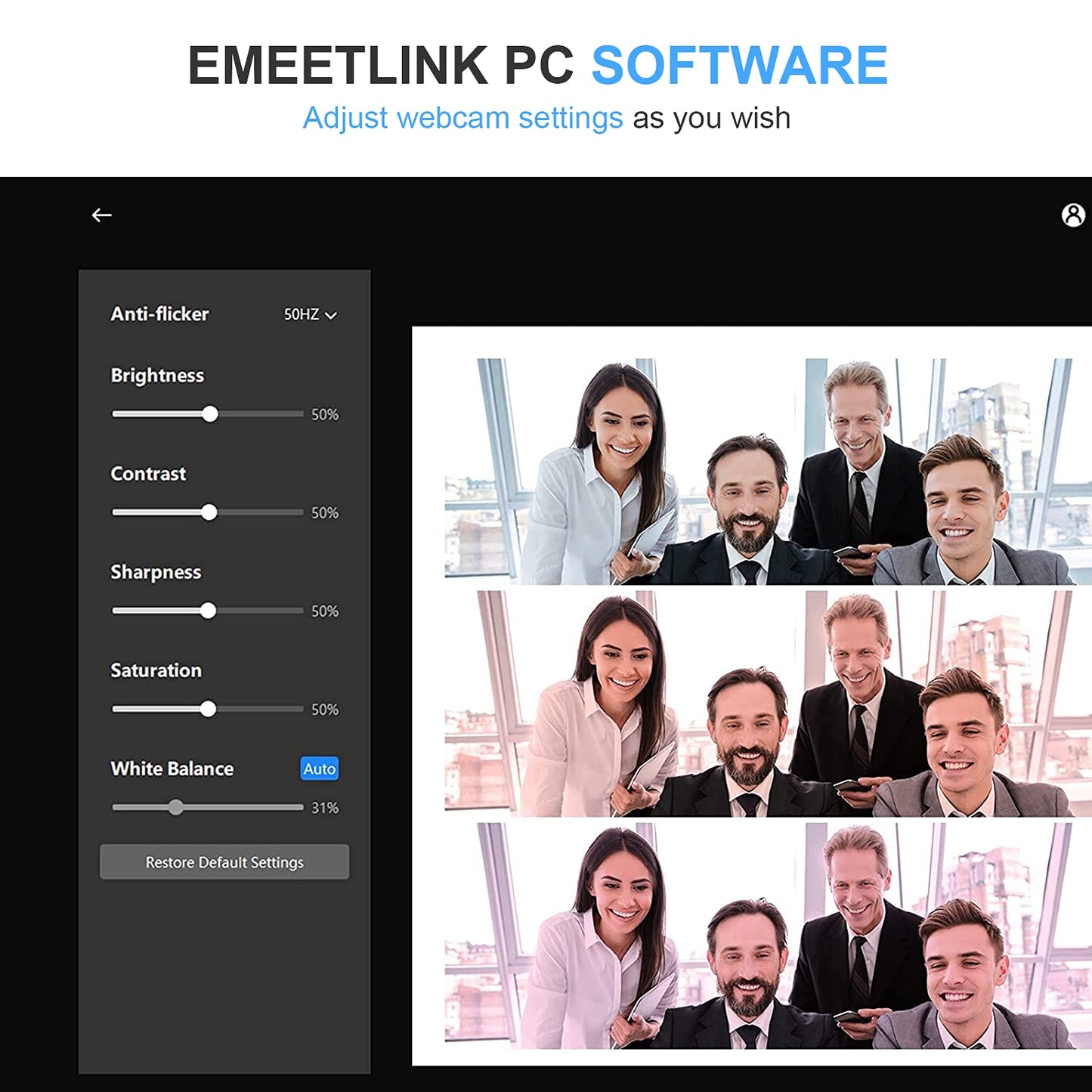 EMEET 1080P Webcam with Microphone, C960 Web Camera, 2 Mics Streaming Webcam, 90°FOV Computer Camera, Plug and Play USB Web Cam for Online Calling/Conferencing, Zoom/Teams/Facetime/YouTube, Laptop/PC