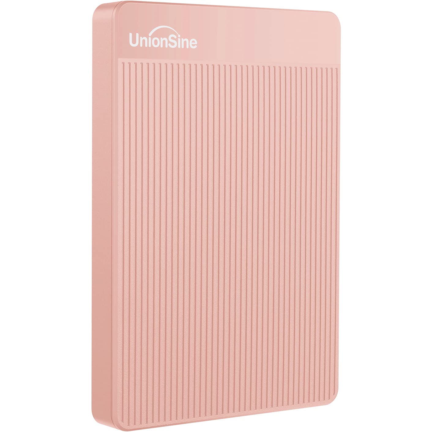 UnionSine 1TB Ultra Slim Portable External Hard Drive USB3.0 HDD Storage for PC,Mac, Desktop, Laptop, PS4, Xbox One, Xbox 360-Super Fast Transmission-HD-2510(Black)