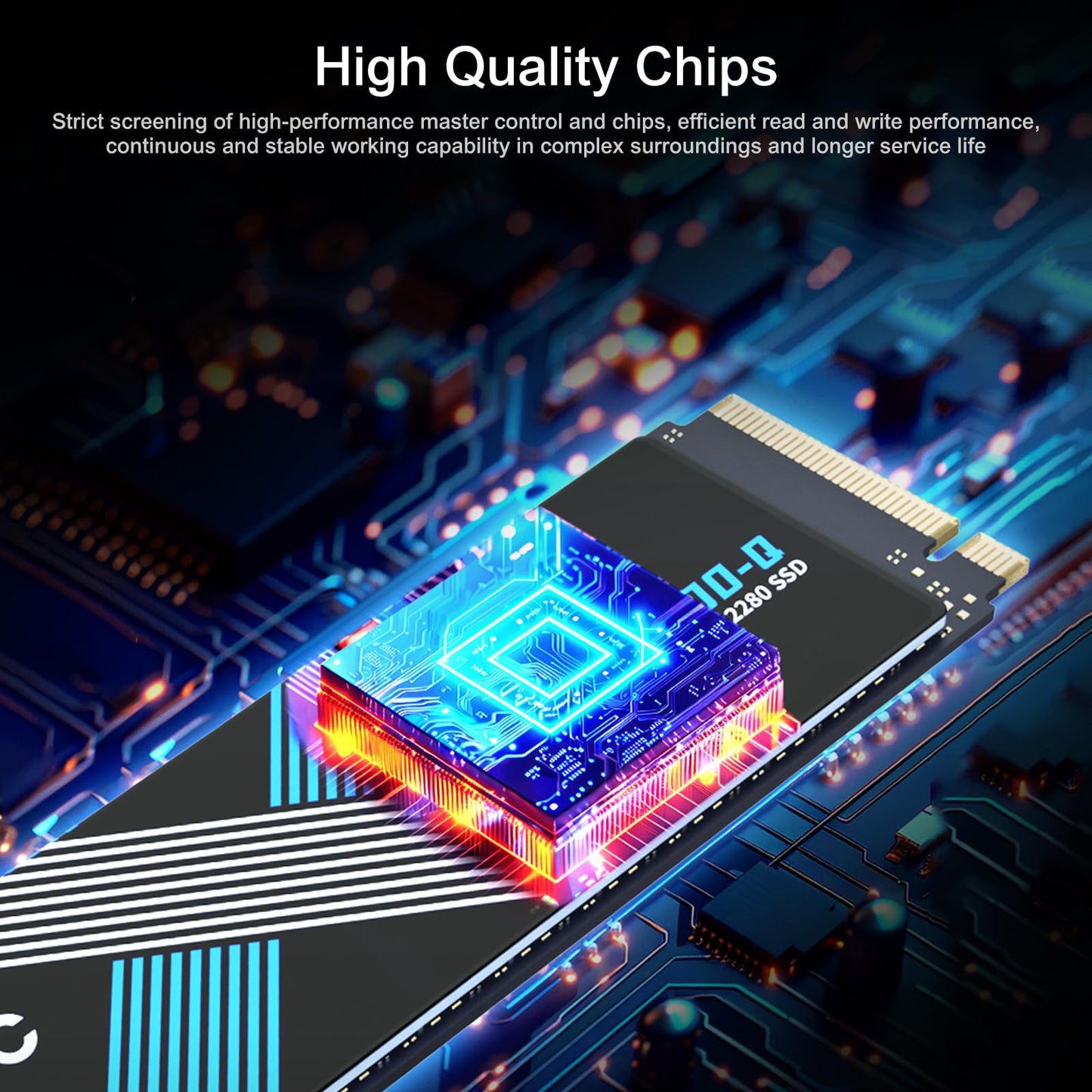 Netac 1TB PCIe Gen4x4 M.2 SSD Up to 7,100 MB/s NVMe Internal Gaming SSD with All-in-one Aluminum Heatspreader High-Performance Storage for Laptop PCs and Desktop, Works with PS5, NV7000-Q
