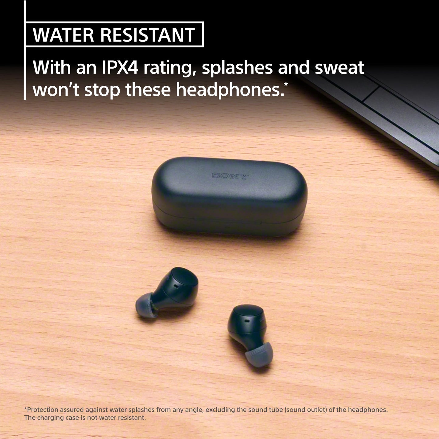 Sony WF-C510 Truly Wireless in-Ear Bluetooth Earbud Headphones with up to 22-Hour Battery, Multipoint-Connection, Mic and IPX4 Water Resistance, Black - New