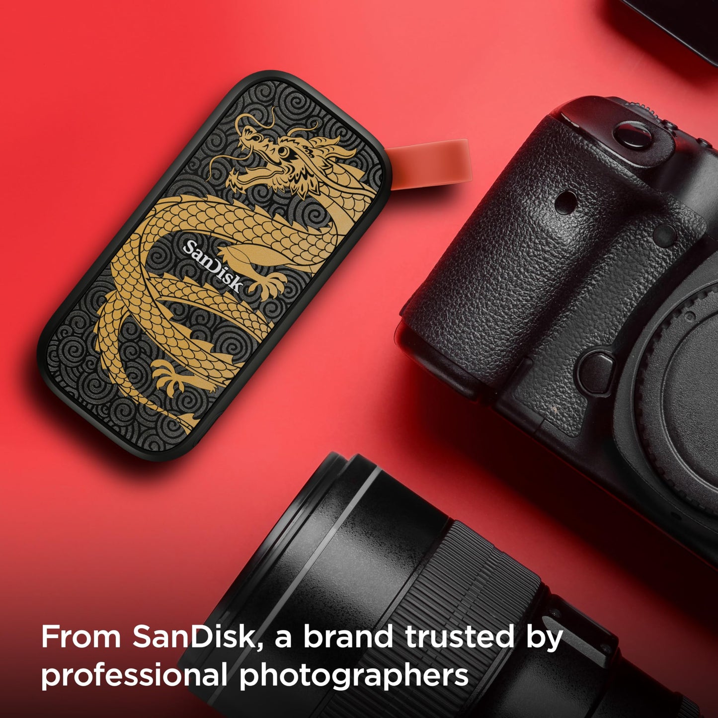 SanDisk 1TB Portable SSD - Up to 800MB/s, USB-C, USB 3.2 Gen 2, Updated Firmware - External Solid State Drive - SDSSDE30-1T00-G26