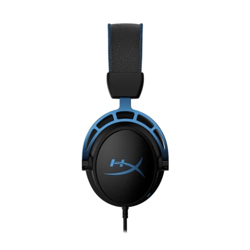 HyperX Cloud Alpha - Gaming Headset, Dual Chamber Drivers, Legendary Comfort, Aluminum Frame, Detachable Microphone, Works on PC, PS4, PS5, Xbox One/ Series X|S, Nintendo Switch and Mobile – Red