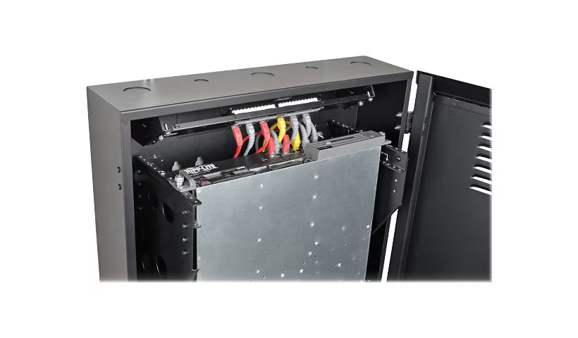 Tripp Lite Series 4U Wall Mount Low Profile Secure Rack Enclosure Cabinet Vertical - rack - 4U