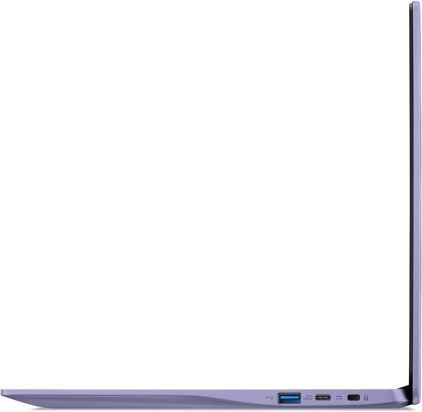 Acer Chromebook | 15.6" Full HD Display | Intel N4500 CPU | 4GB RAM | 64GB eMMC | Lavender (1 YR Manufacturer Warranty) (Renewed)