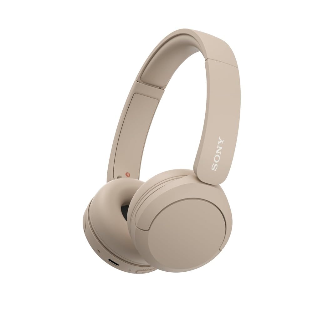Sony WH-CH520 Wireless Headphones Bluetooth On-Ear Headset with Microphone, Black