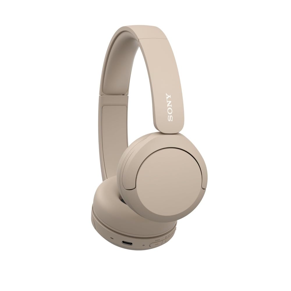 Sony WH-CH520 Wireless Headphones Bluetooth On-Ear Headset with Microphone, Black