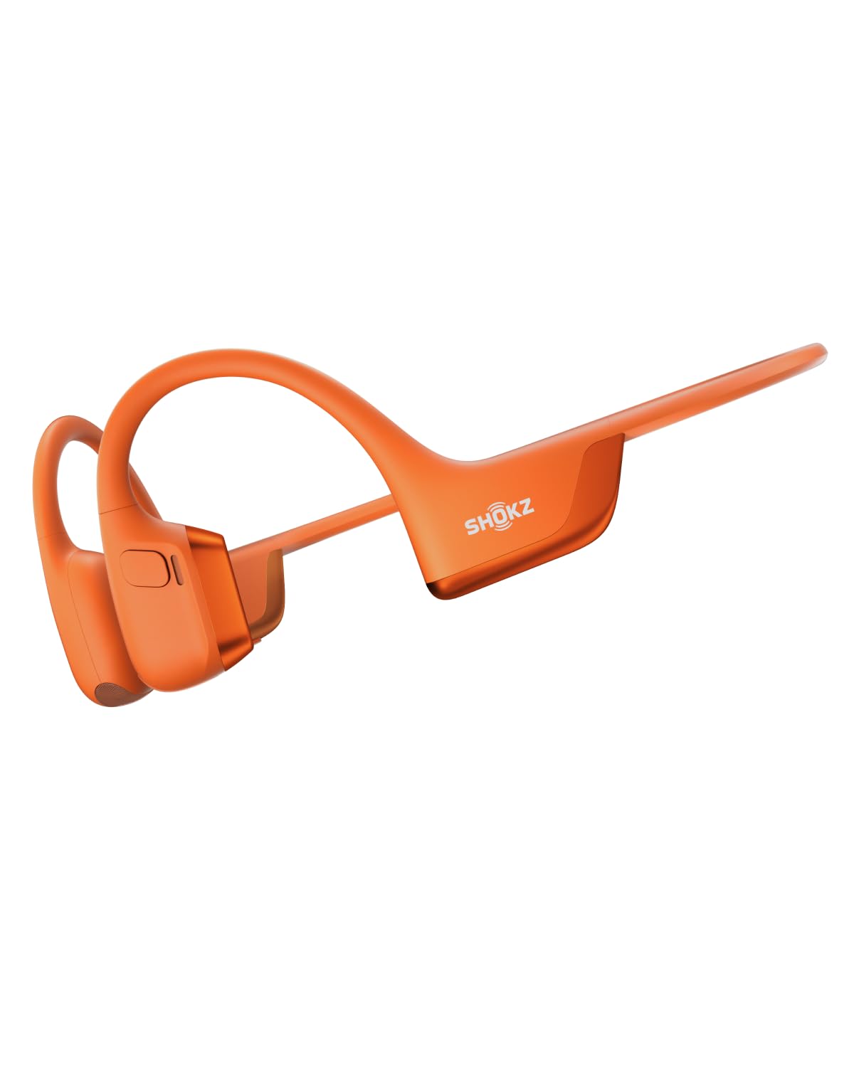 SHOKZ OpenRun Pro 2-Bone Conduction Headphones,Open-Ear Bluetooth Wireless Sport Earphones for Running,Workouts-Sweat Resistant,Comfortable Fit-Deep Bass,Smart Mic,Reflective Strip,Mini,Black