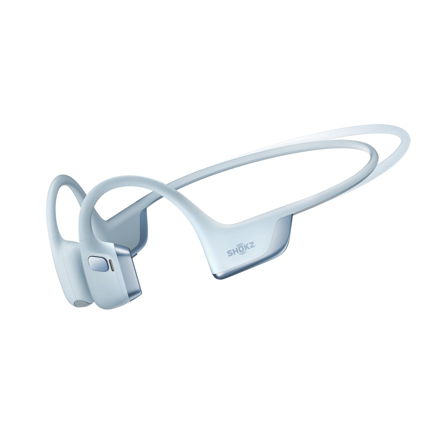 SHOKZ OpenRun Pro 2-Bone Conduction Headphones,Open-Ear Bluetooth Wireless Sport Earphones for Running,Workouts-Sweat Resistant,Comfortable Fit-Deep Bass,Smart Mic,Reflective Strip,Mini,Black