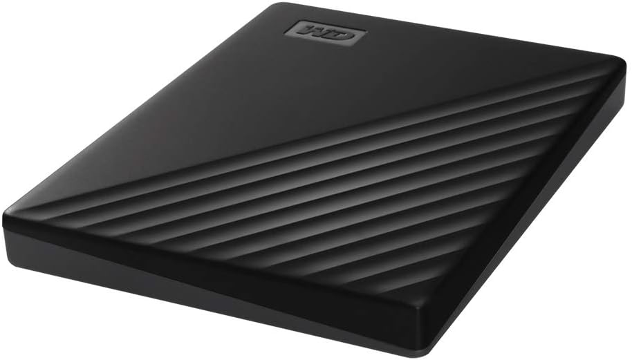 WD 1TB My Passport Portable External Hard Drive HDD, USB 3.0, USB 2.0 Compatible, Black - WDBYVG0010BBK-WESN