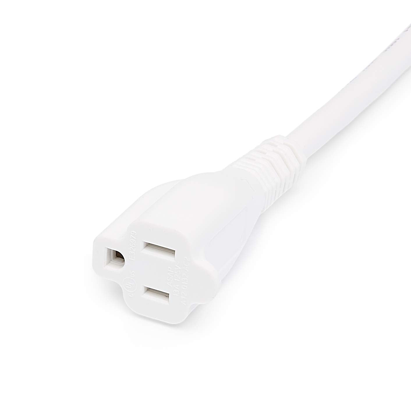 Amazon Basics 6-Foot Extension Cord - 13 Amps, 125V - Black