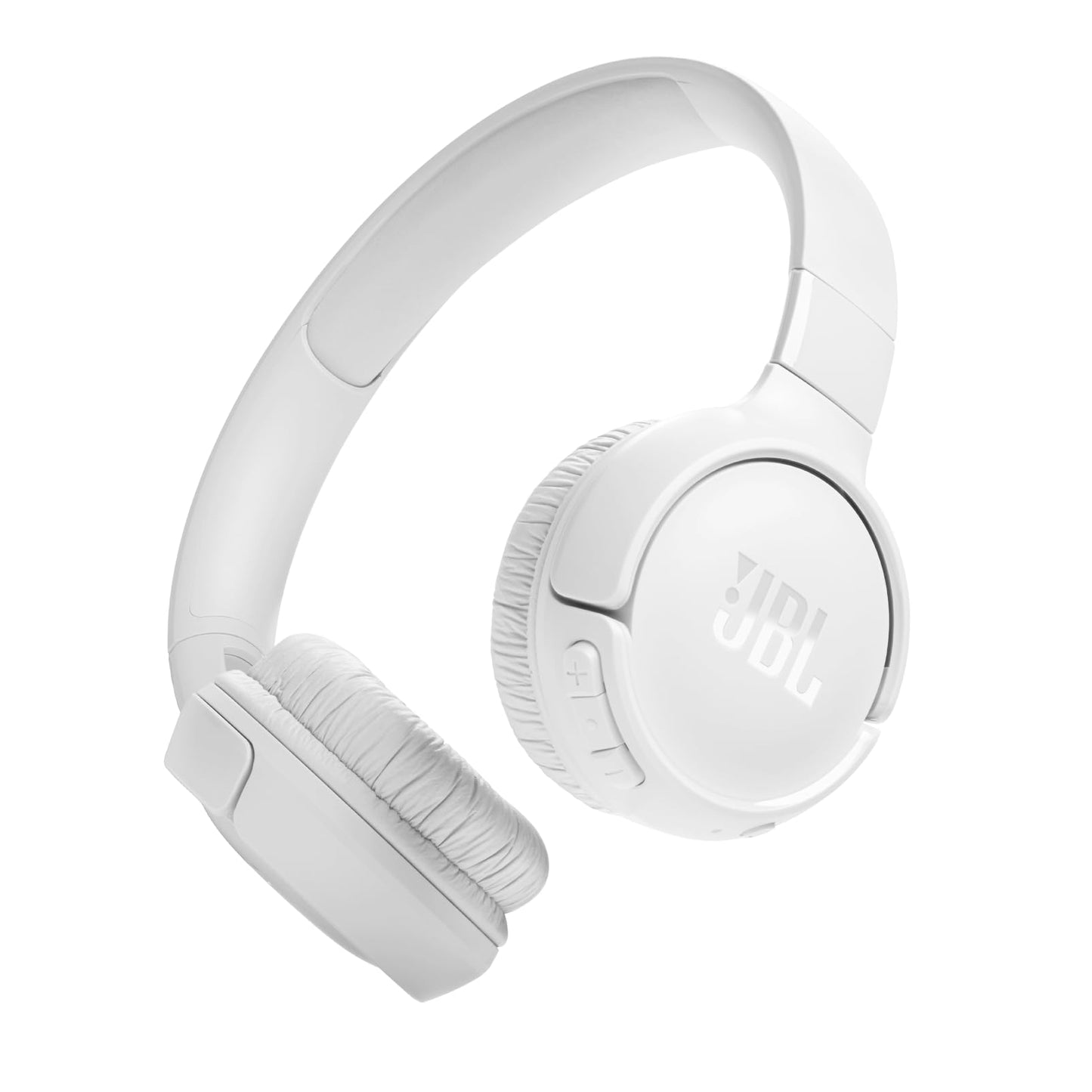 JBL Tune 520BT - Wireless On-Ear Headphones, Up to 57H Battery Life and Speed Charge, Lightweight, Comfortable and Foldable Design, Hands-Free Calls with Voice Aware (Black)