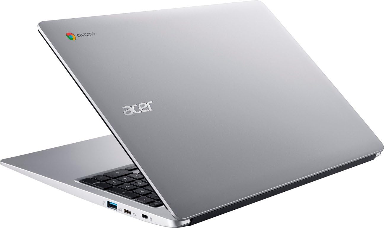 Acer Chromebook 311 11.6" HD Laptop - Intel Celeron N4500, 4GB RAM, 64GB eMMC, Chrome OS (with Microfiber Cloth) - Star Black (CBOA311-1H-C90F)
