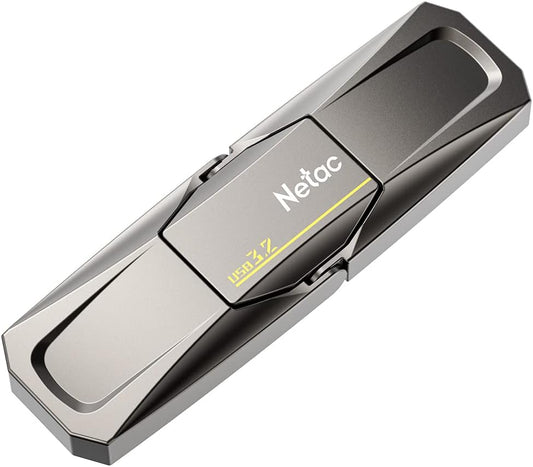 Netac 256GB Portable External USB Solid State Drive Type-c and USB 3.2 Dual Interface, up to 400MB/s for Data Storage, Expansion of Storage for Photos/Videos/Music/Files, US5