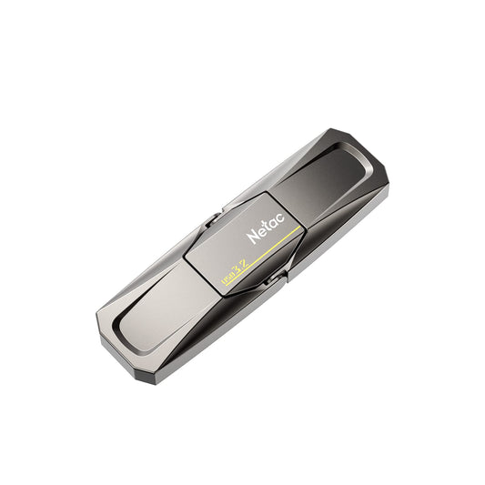 Netac 1TB Portable External USB Solid State Drive Type-c and USB 3.2 Dual Interface, up to 400MB/s for Data Storage, Expansion of Storage for Photos/Videos/Music/Files, US5