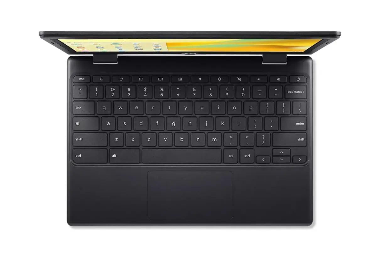Acer Chromebook 311 11.6" HD Laptop - Intel Celeron N4500, 4GB RAM, 64GB eMMC, Chrome OS (with Microfiber Cloth) - Star Black (CBOA311-1H-C90F)