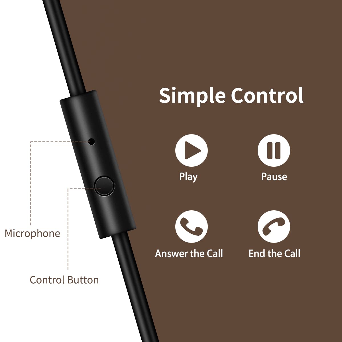 OneOdio A71 Wired Over Ear Headphones, In-Line Mic, Studio Headphones with SharePort, Professional Monitor Recording & Mixing Foldable Headphones with Hi-Res Sound for DJ Guitar Amp Computer PC