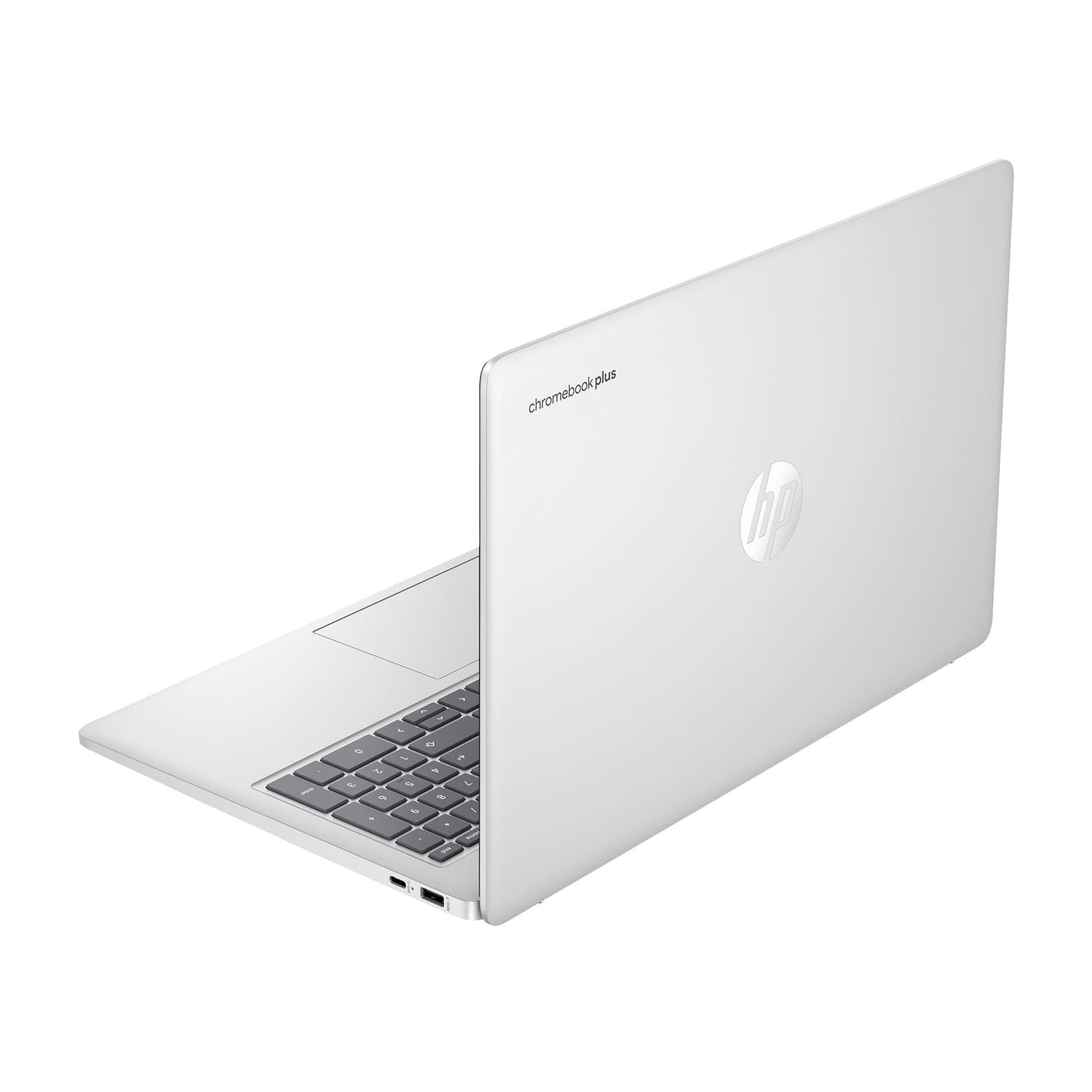 HP Chromebook Plus 15.6 inch Laptop, Full HD Display, Intel Core i3-N305, 8 GB RAM, 256 GB UFS, Intel UHD Graphics, Chrome OS, 15a-nb0006ca