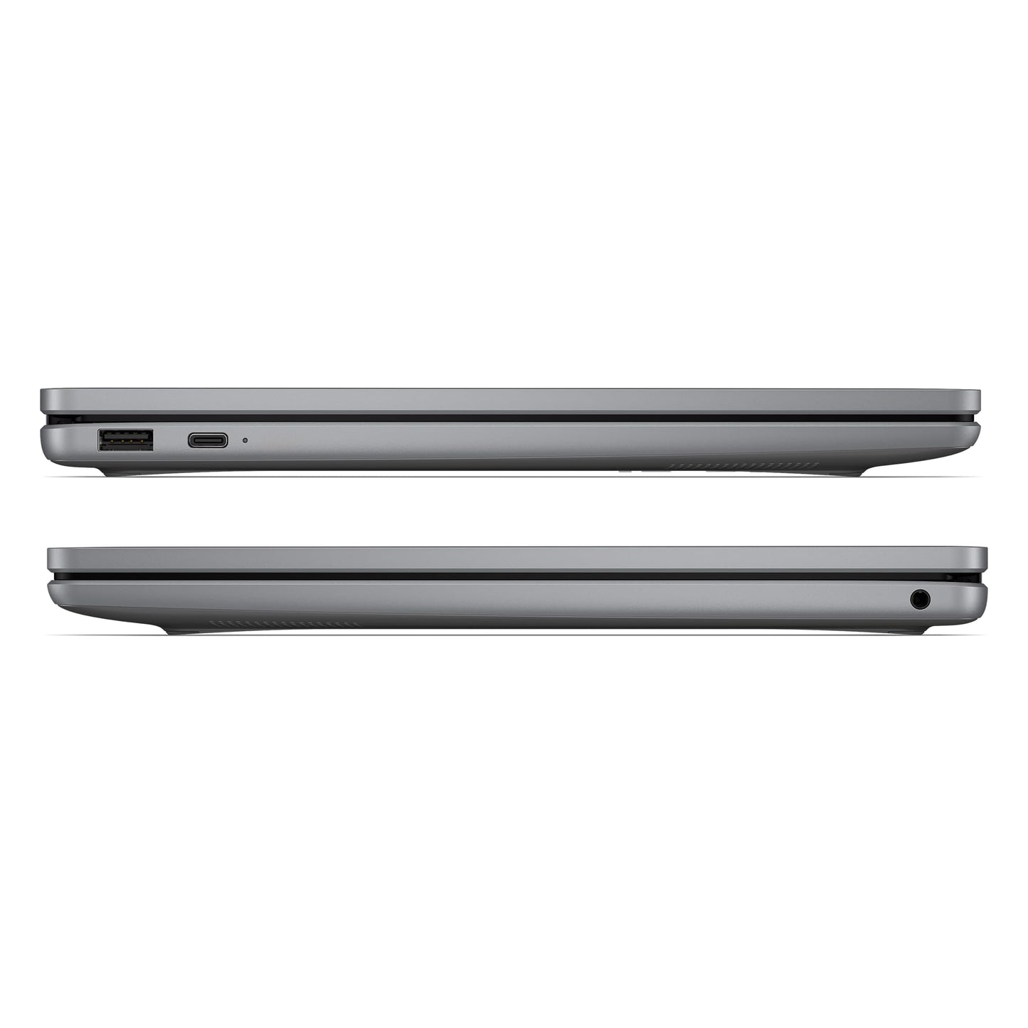 HP Chromebook 14 inch, Intel® Processor N100, 4GB RAM, 128GB UFS, HD(1366 x 768), Anti-Glare, HP True Vision 720p HD Camera w Privacy Shutter, Dual-Array mic, ChromeOS, Chalkboard Grey (14a-nf0036ca)