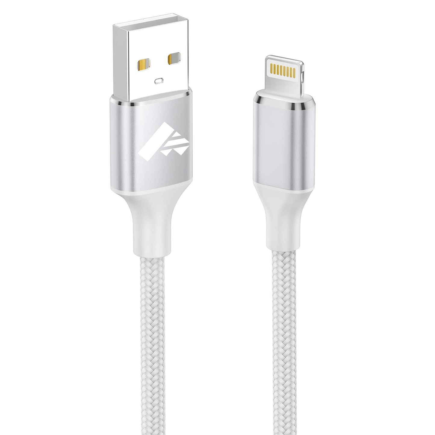 iPhone Charger [Apple MFi Certified] 6FT USB Charger Cable Fast Charging USB to Lightning Cable Braided Cord Compatible with iPhone 14 13 12 11 Pro Max XR XS X 8 7 6 Plus SE, iPad