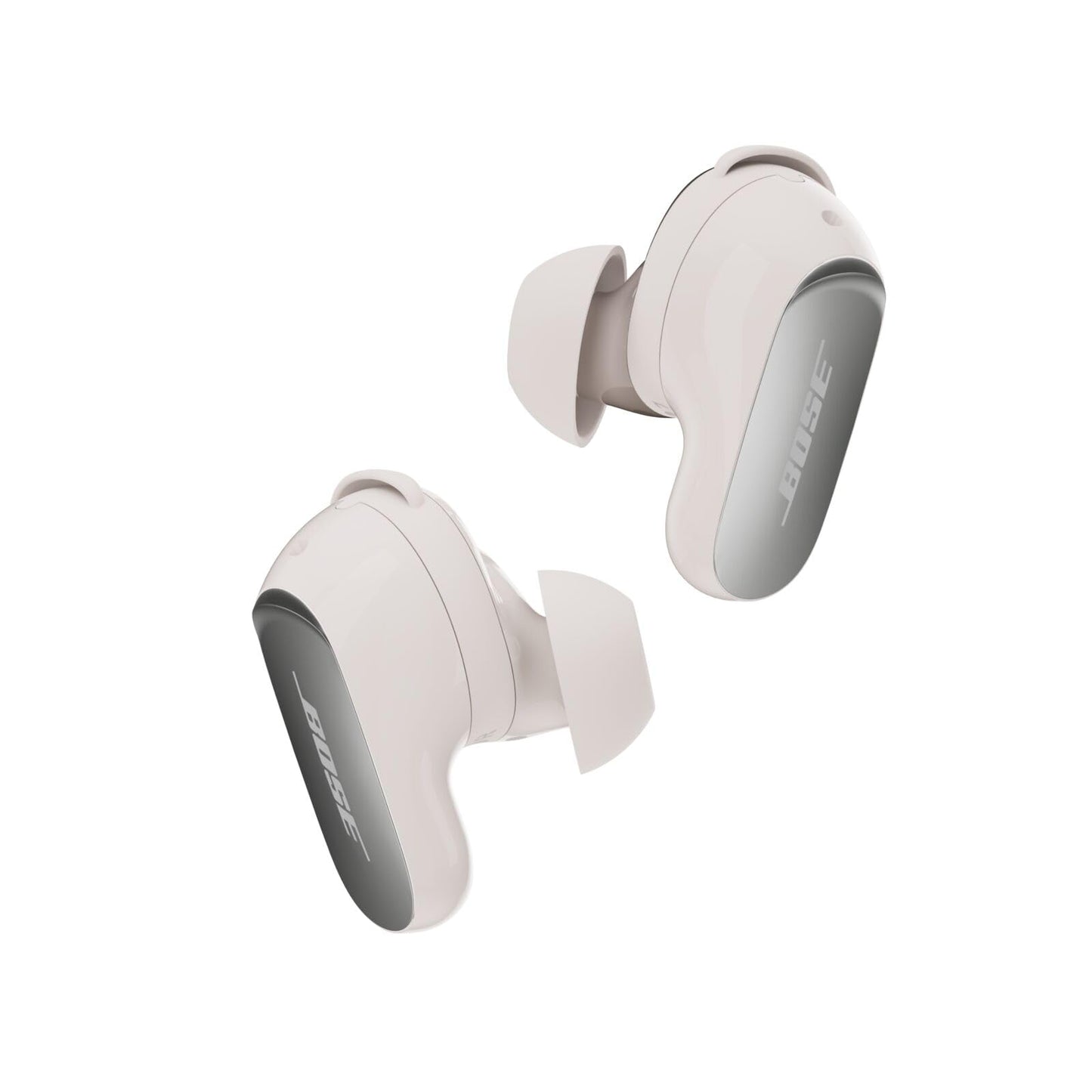 Bose QuietComfort Ultra Earbuds (2nd Gen) - Wireless Noise Cancelling Earbuds with Mic, Immersive Audio, USB-C Charging, Up to 6 Hours Battery, IPX4 Rating, White Smoke