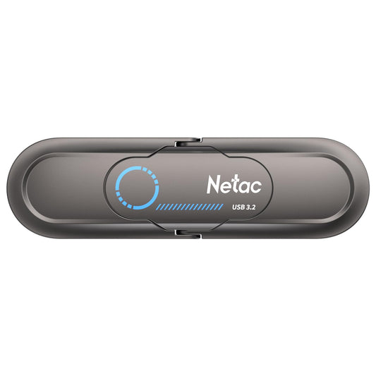 Netac 1TB Portable External USB Solid State Drive Type-c and USB 3.2 Dual Interface, up to 1,000MB/s for Data Storage, Expansion of Storage for Photos/Videos/Music/Files, US9