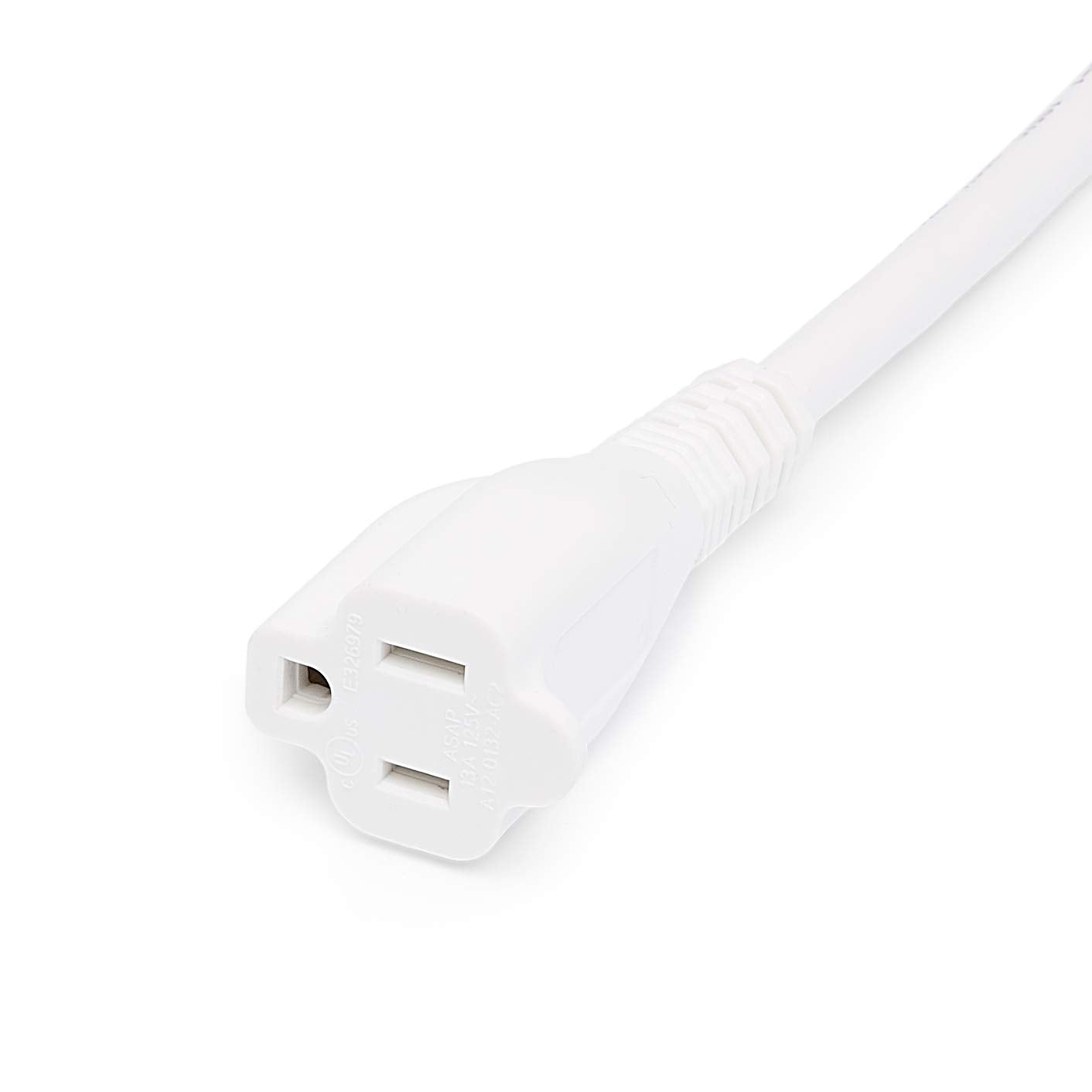Amazon Basics 6-Foot Extension Cord - 13 Amps, 125V - Black