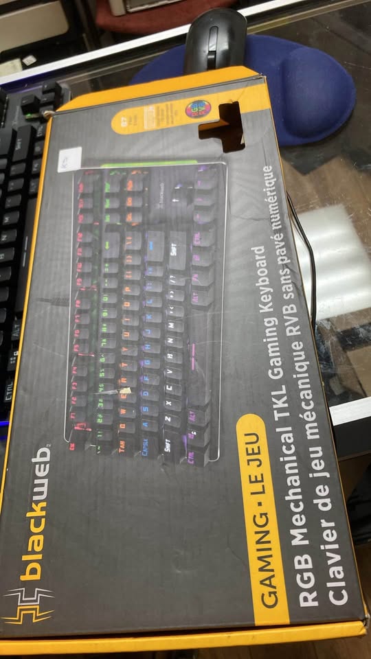 Clavier Lumineux RGB Gamer et Bureau