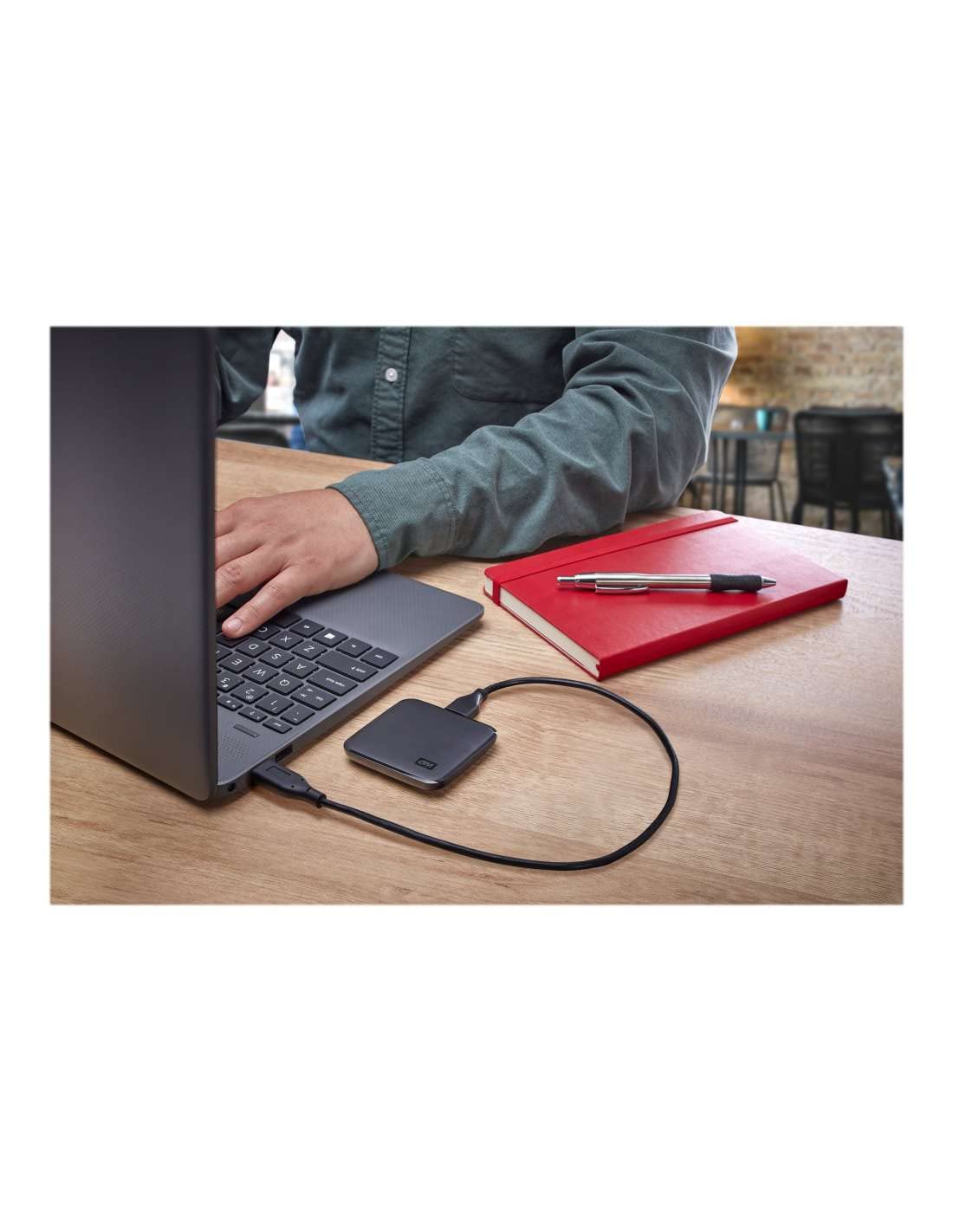 Western Digital 5TB Elements Portable External Hard Drive, USB 3.0 - Western DigitalBU6Y0050BBK-WESN,Black