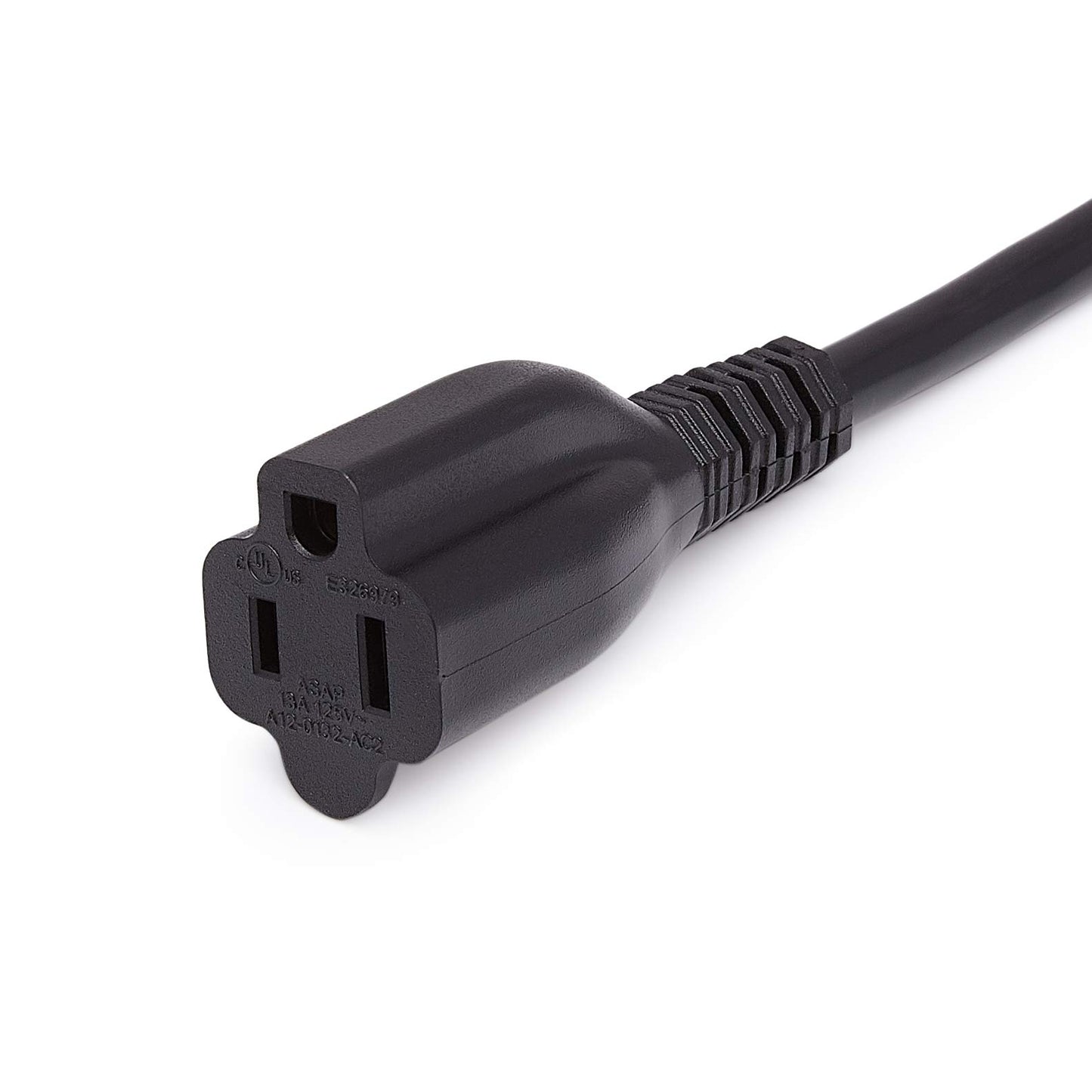 Amazon Basics 6-Foot Extension Cord - 13 Amps, 125V - Black