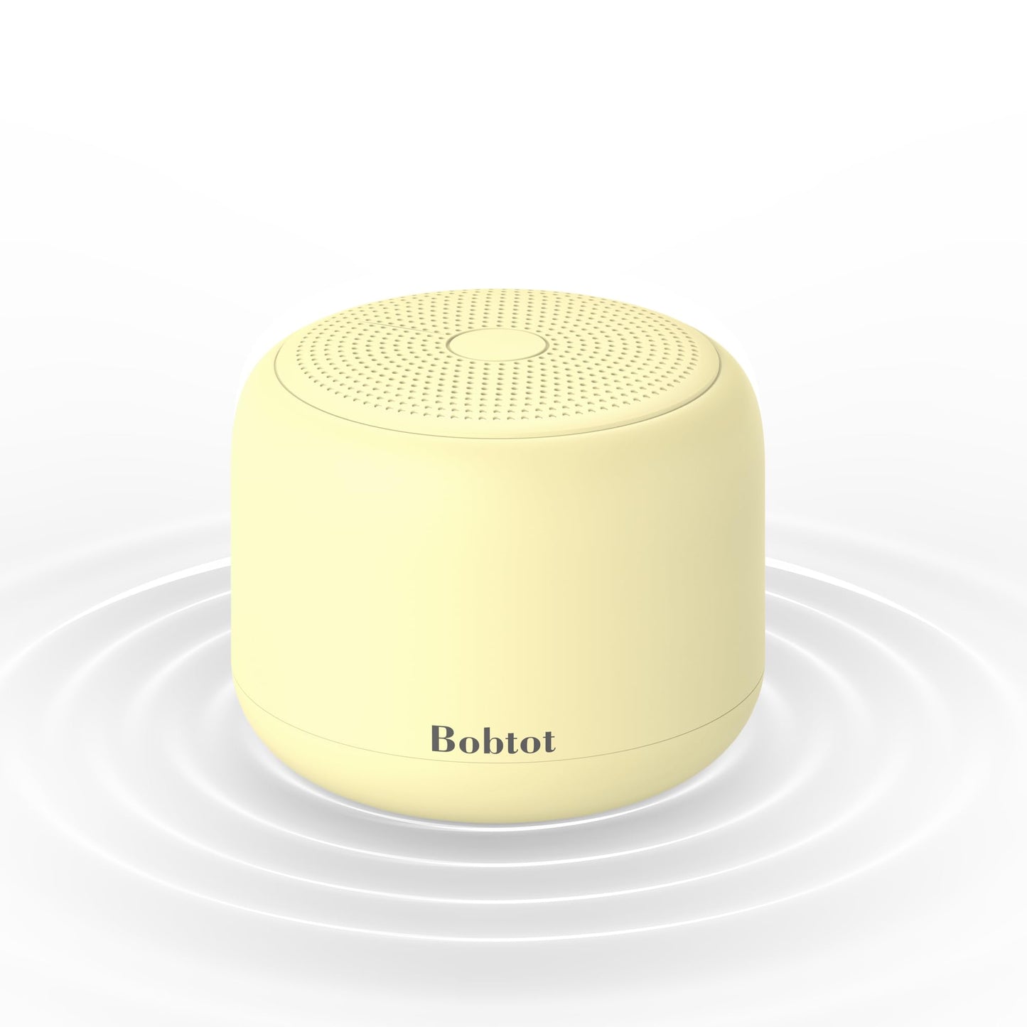 Bobtot Portable Bluetooth Speakers with Strap Easy to Carry, Wireless IPX5 Waterproof Mini Speaker with Loud Stereo Sound, 20 Hours Playtime, Rechargeable Battery, Built-in Microphone (Pink)