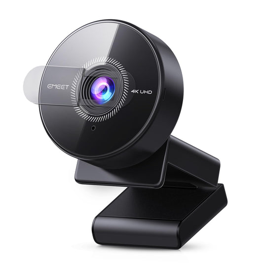 EMEET C955 Webcam for PC, 1080P Webcam with Microphone&Privacy Cover, Auto Light Correction, 70° FOV for Personal Use, Plug&Play Web Cam Protect Data, Perfect for Office Professionals&Remote Workers