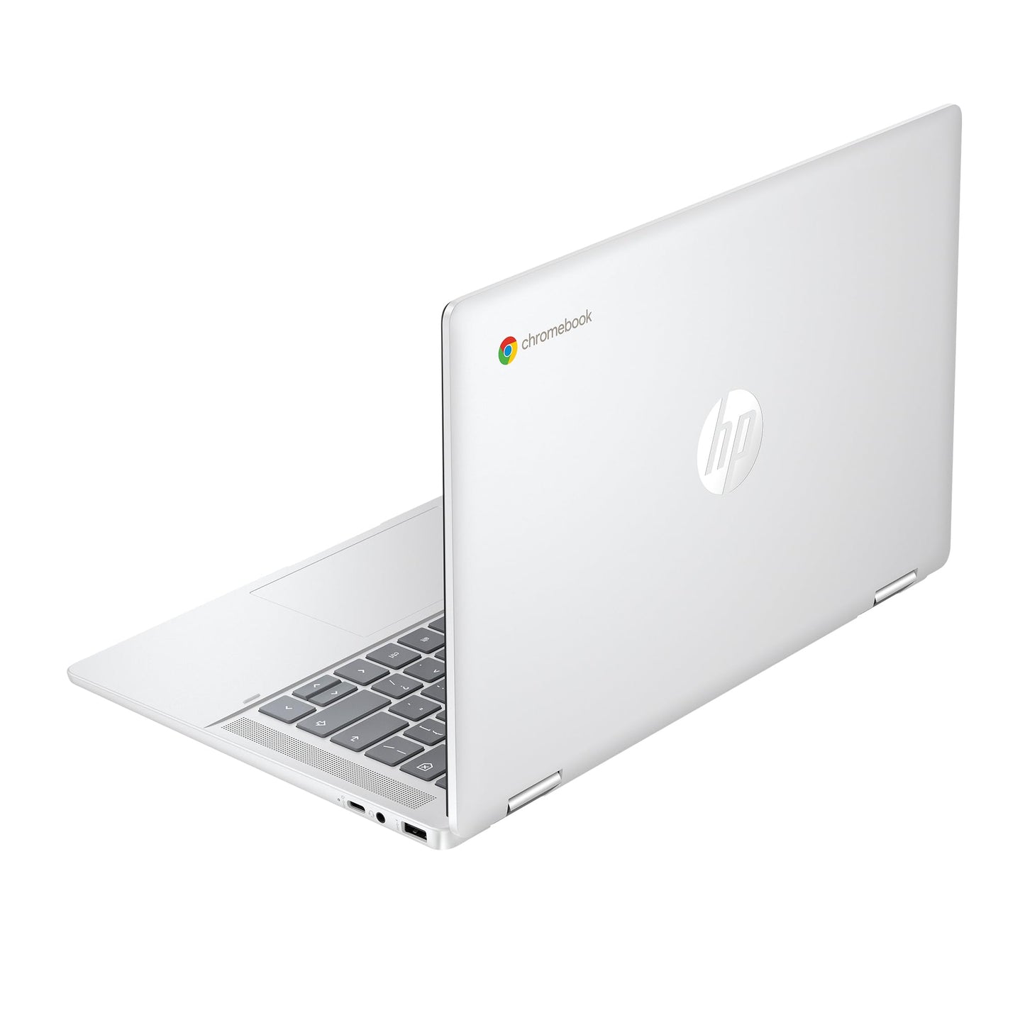 HP Chromebook 14 inch, Intel® Processor N100, 4GB RAM, 128GB UFS, HD(1366 x 768), Anti-Glare, HP True Vision 720p HD Camera w Privacy Shutter, Dual-Array mic, ChromeOS, Chalkboard Grey (14a-nf0036ca)