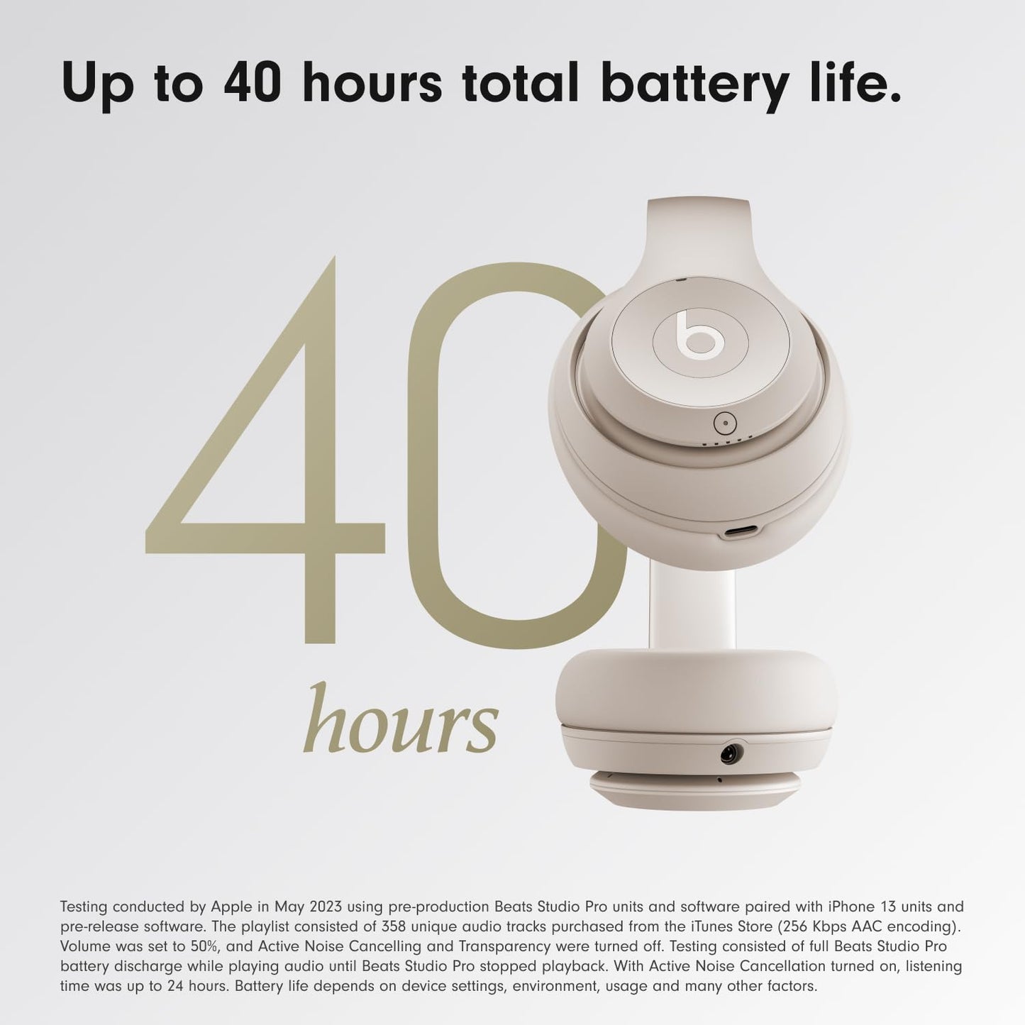 Beats Studio Pro - Black + AppleCare+