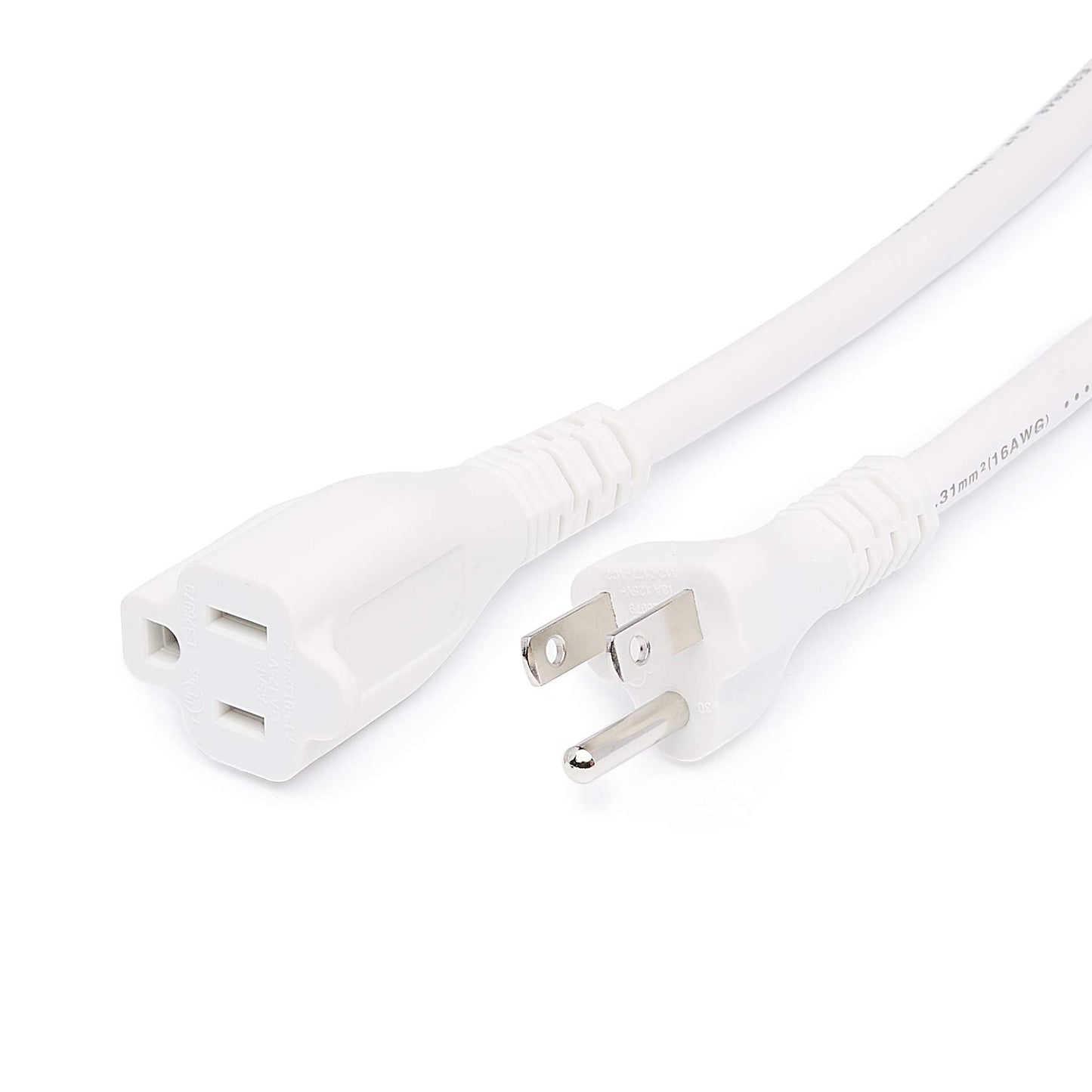 Amazon Basics 6-Foot Extension Cord - 13 Amps, 125V - Black