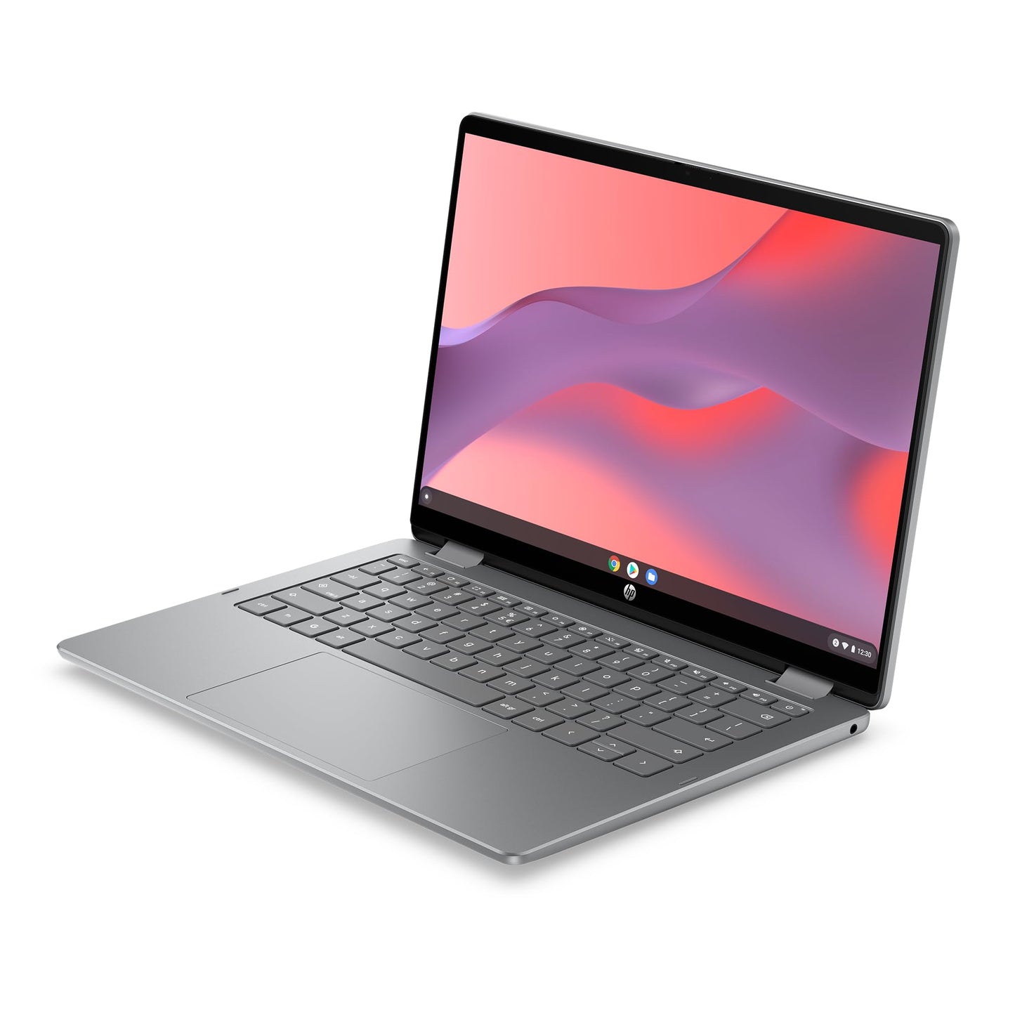 HP Chromebook 14 inch, Intel® Processor N100, 4GB RAM, 128GB UFS, HD(1366 x 768), Anti-Glare, HP True Vision 720p HD Camera w Privacy Shutter, Dual-Array mic, ChromeOS, Chalkboard Grey (14a-nf0036ca)
