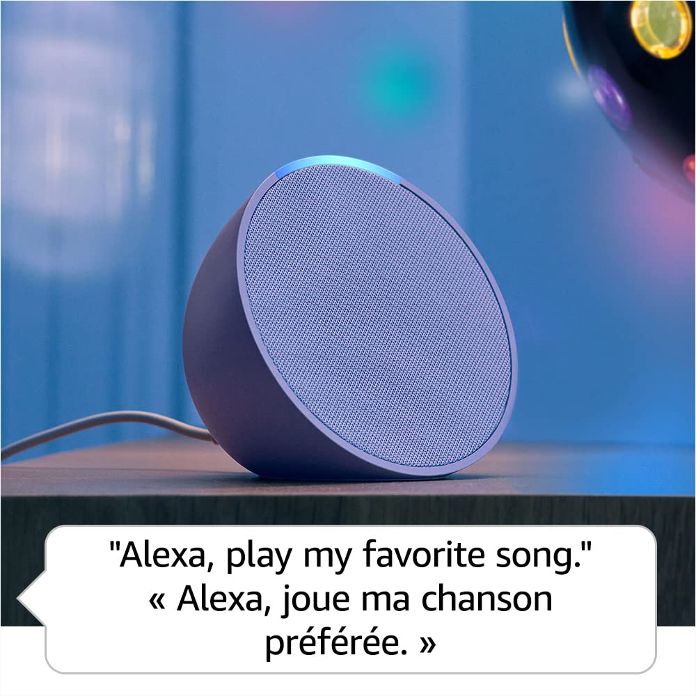 Amazon Echo Pop (newest model), Our smallest Alexa speaker, Fits in any room, Designed for Alexa+, Charcoal
