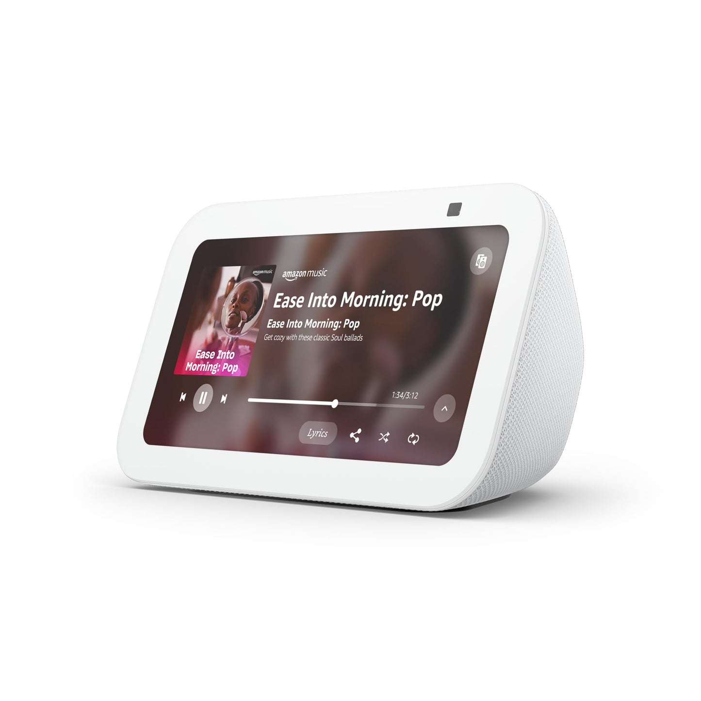Amazon Echo Show 5 (newest model), Smart display with deeper bass and clearer sound, Designed for Alexa+, Charcoal
