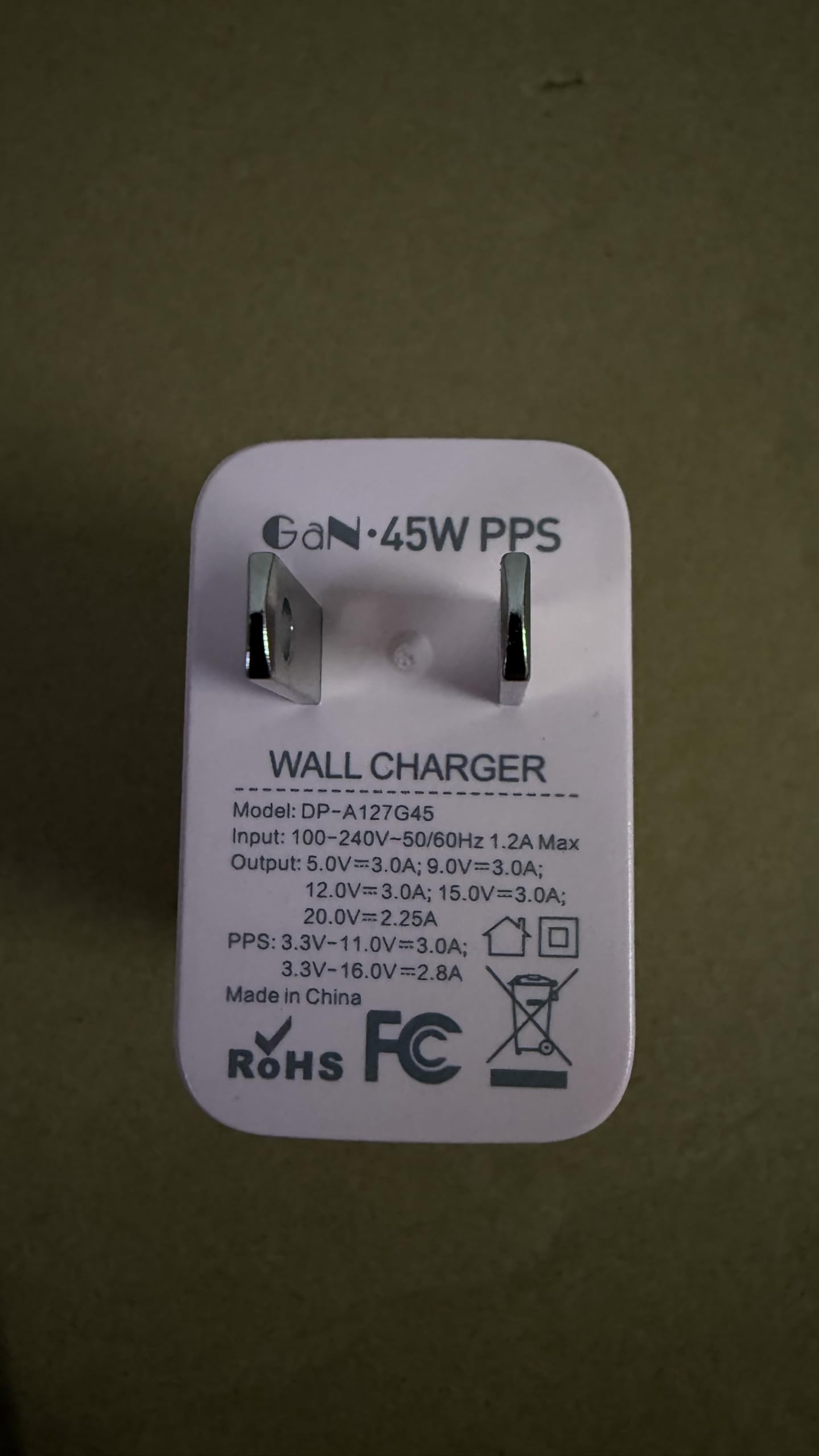 45W Type-C Fast Charger, 2-Pack USB C Fast Charger Adapter & USB C to USB C Cable, 45W Super Fast Charger for Galaxy S24/S23/S22 Ultra/Plus/Note 20/S20/S21/Galaxy Tab S7/S8 (Black)