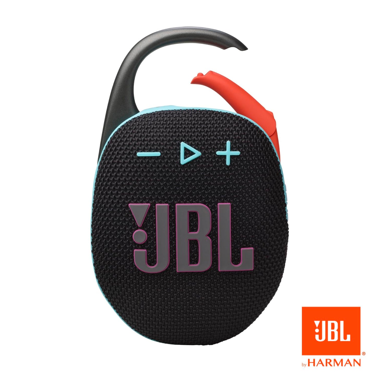 JBL Clip 5 - Ultra-Portable, Waterproof and Dustproof Bluetooth Speaker, Integrated Carabiner, Up to 12 Hours of Play, Made in Part with Recycled Materials (Blue)