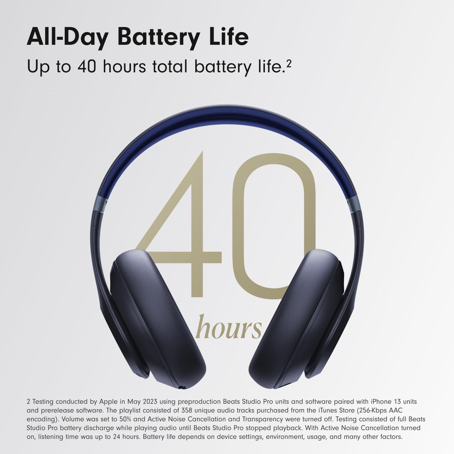 Beats Studio Pro - Black + AppleCare+